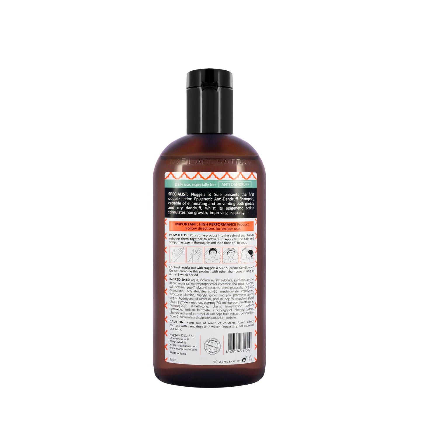Nuggela And Sulé Epigenetic Anti Dandruff shampoo 250 Ml