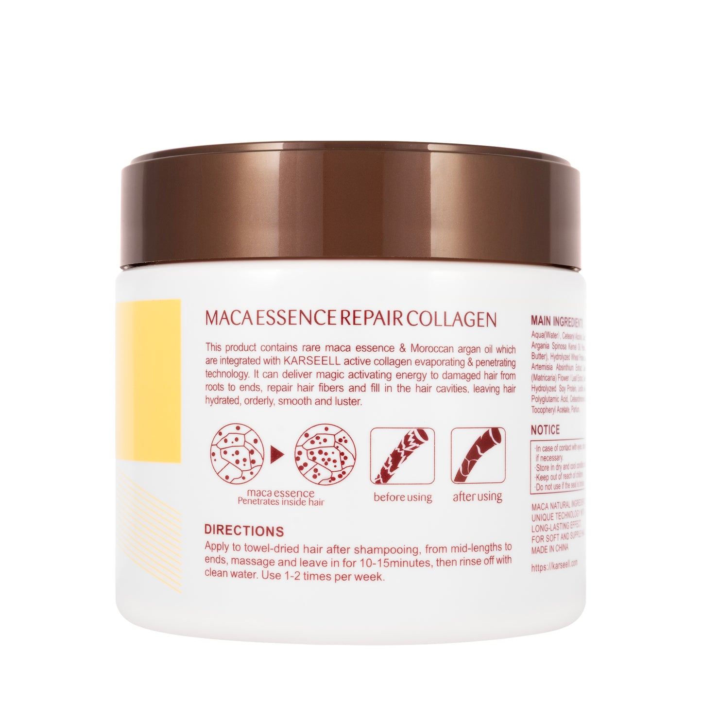 Karseell Maca Power Collagen Hair Mask 500 Ml