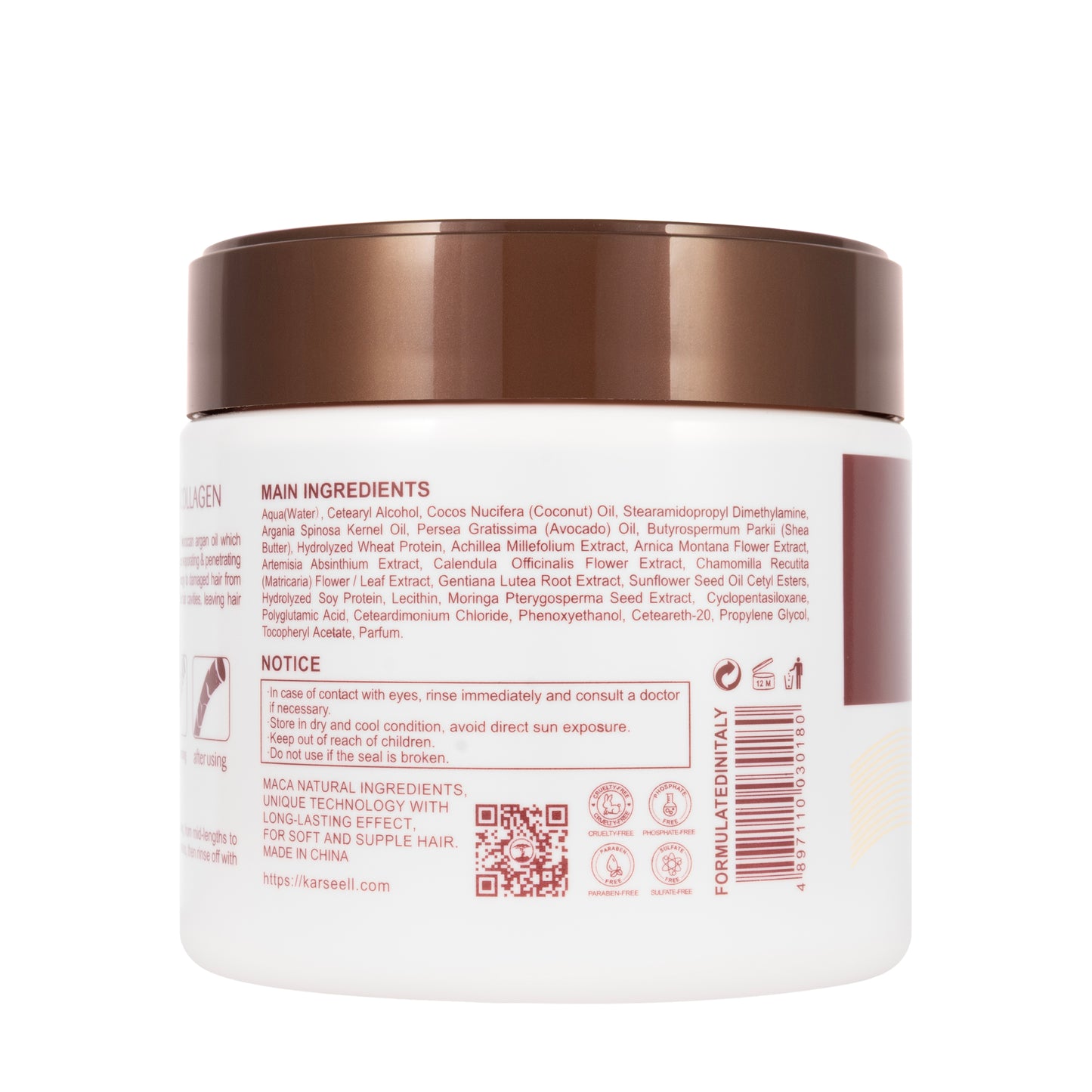 Karseell Maca Power Collagen Hair Mask 500 Ml