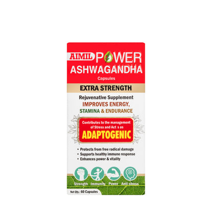 Aimil Power Ashwagandha 60 Capsules