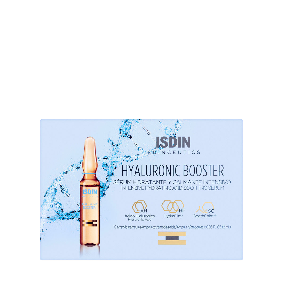 Isdin Hyaluronic Booster Serum Ampoule 10X2 Ml