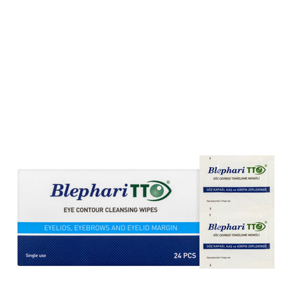 Blepharitt Eye Cleansing Wipes 24pieces
