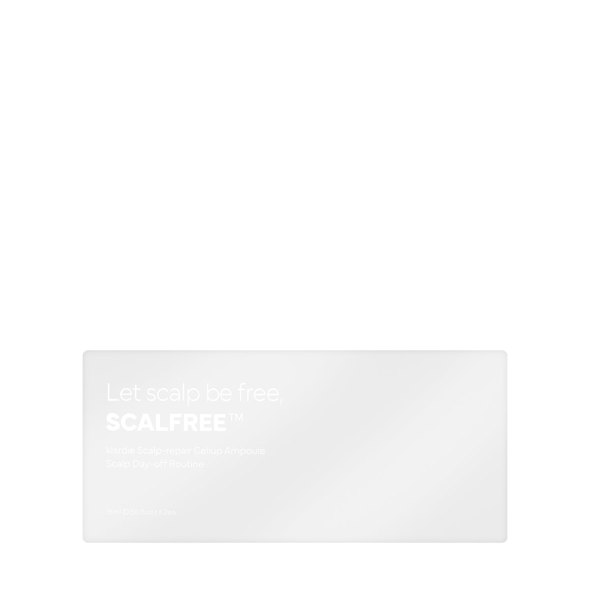 Scalfree Klardie Scalp Repair Ampoule 2X15 Ml