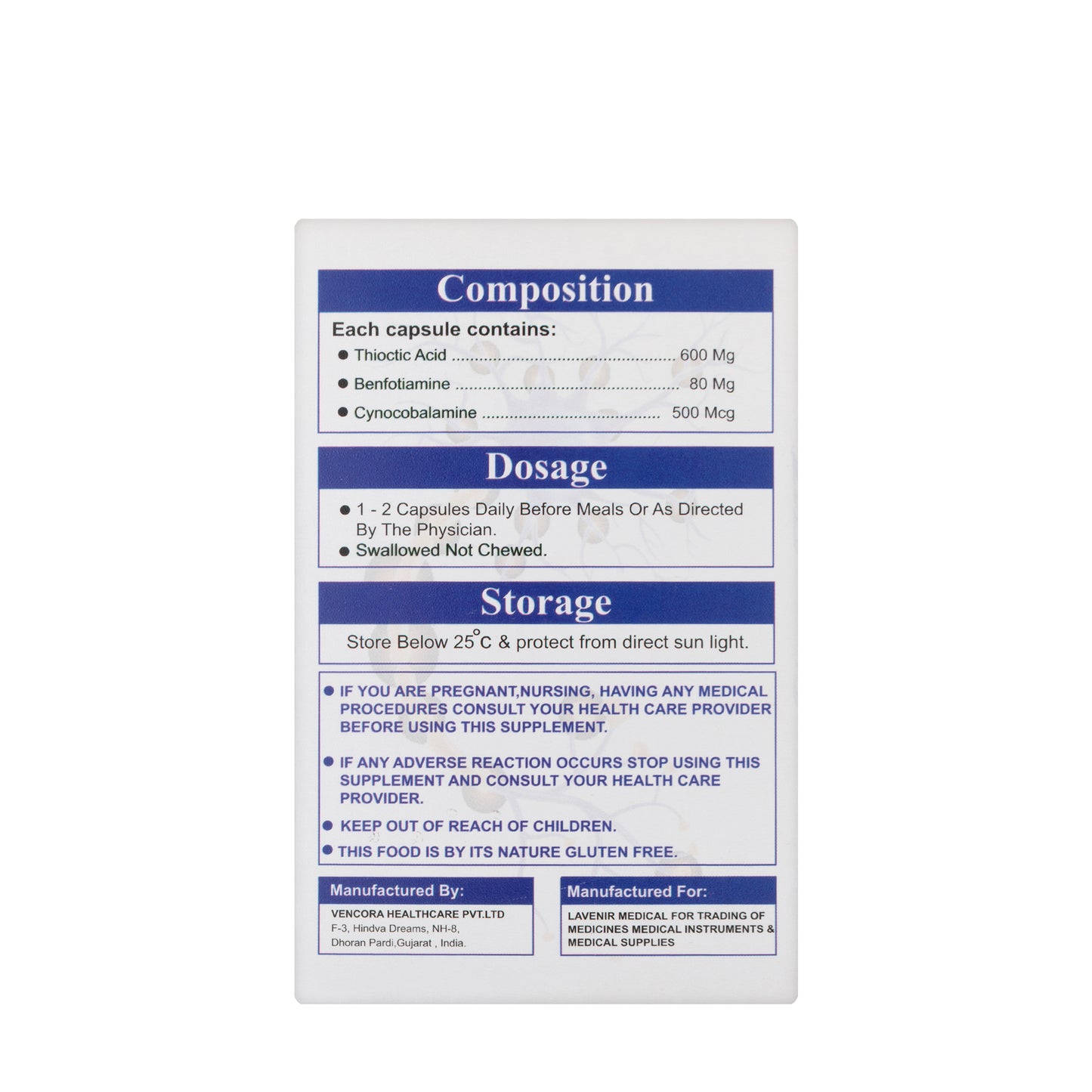 Thiocure Compound 30 Capsules