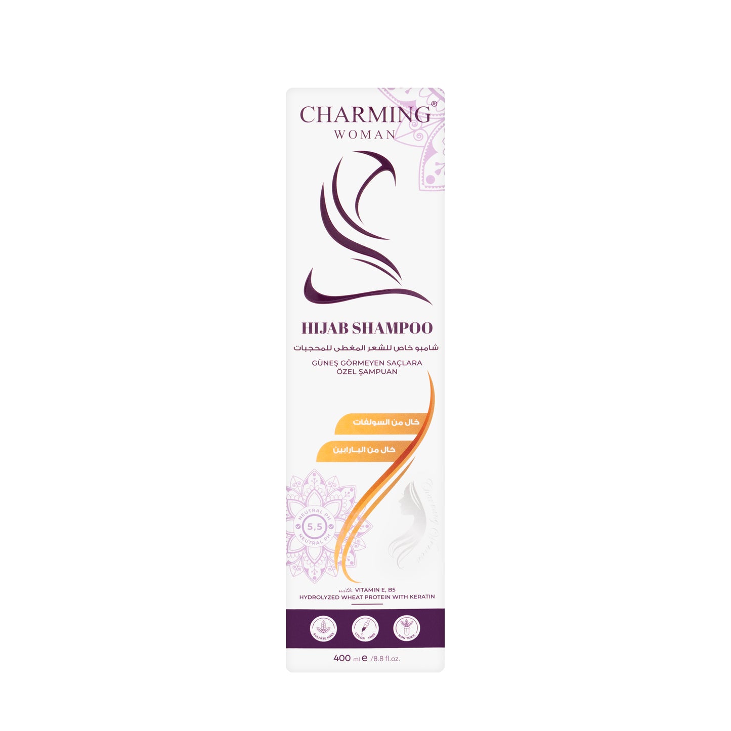 Charming Woman Hijab Shampoo  400 Ml