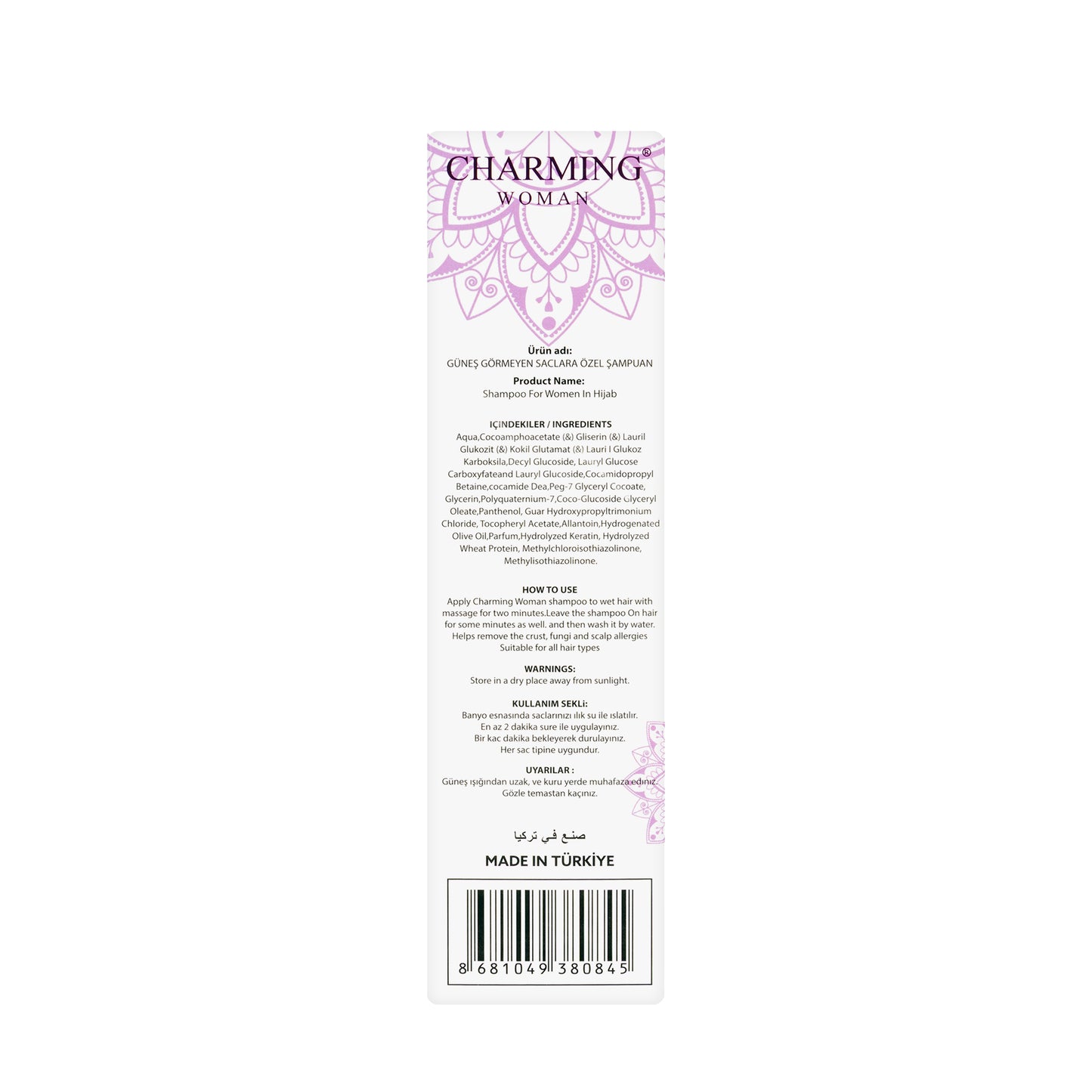 Charming Woman Hijab Shampoo  400 Ml