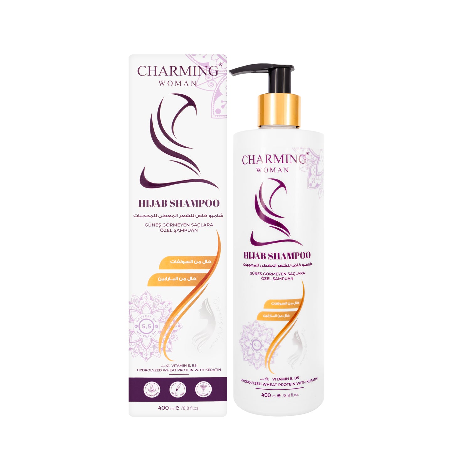Charming Woman Hijab Shampoo  400 Ml