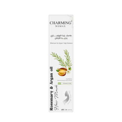 Charming Woman Rosemary & Argan Oil Hair Mask 250 Ml