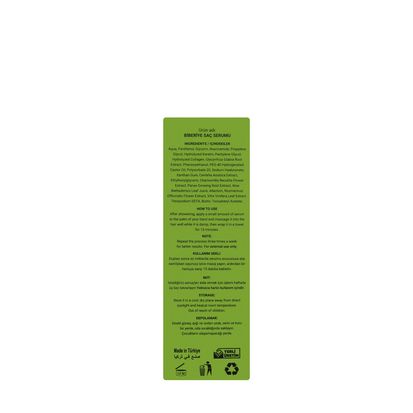 Charming Woman Rosemary Hair Serum with Vitamin E & Biotin 50 Ml