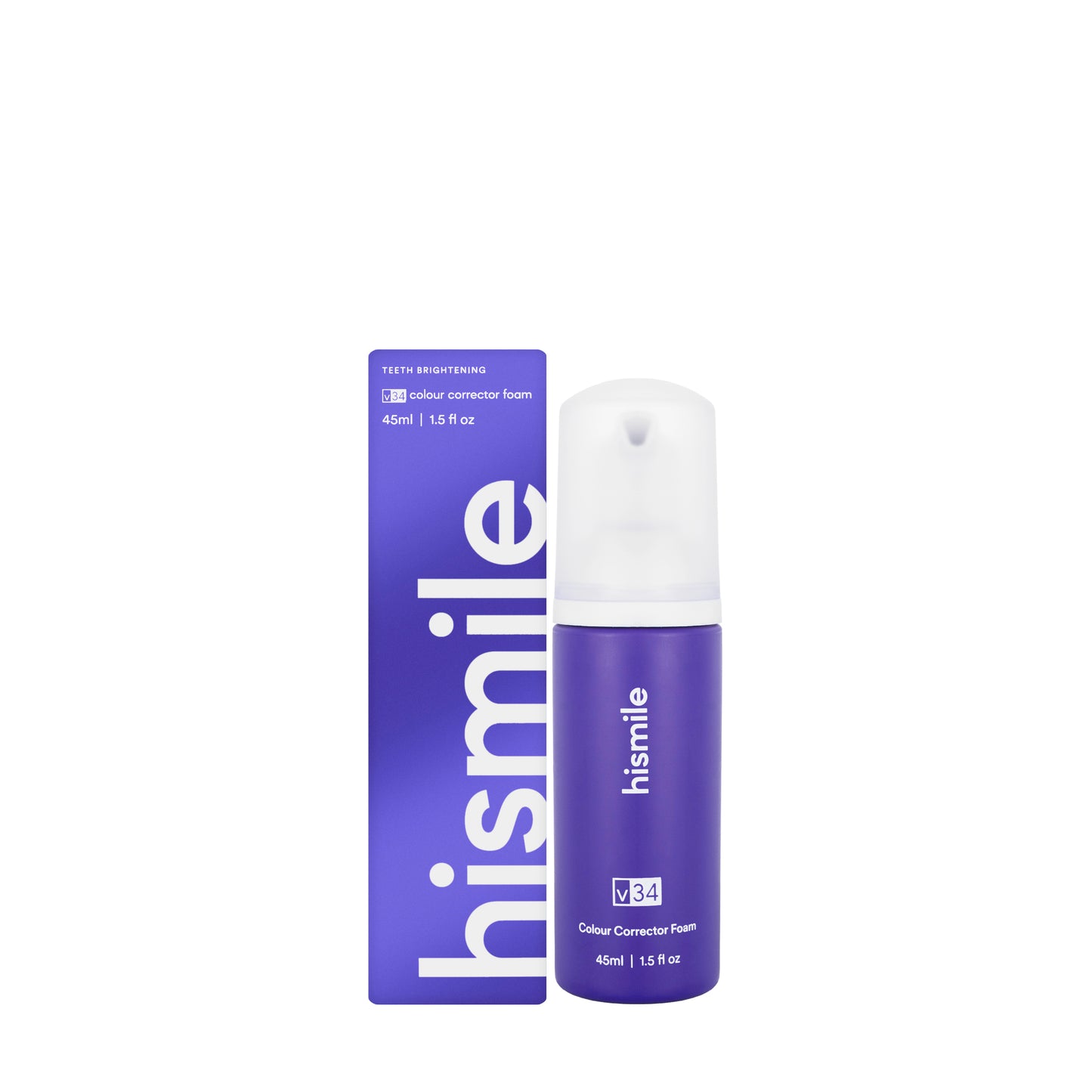Hismile Teeth Brightening V34 Colour Foam 45ml