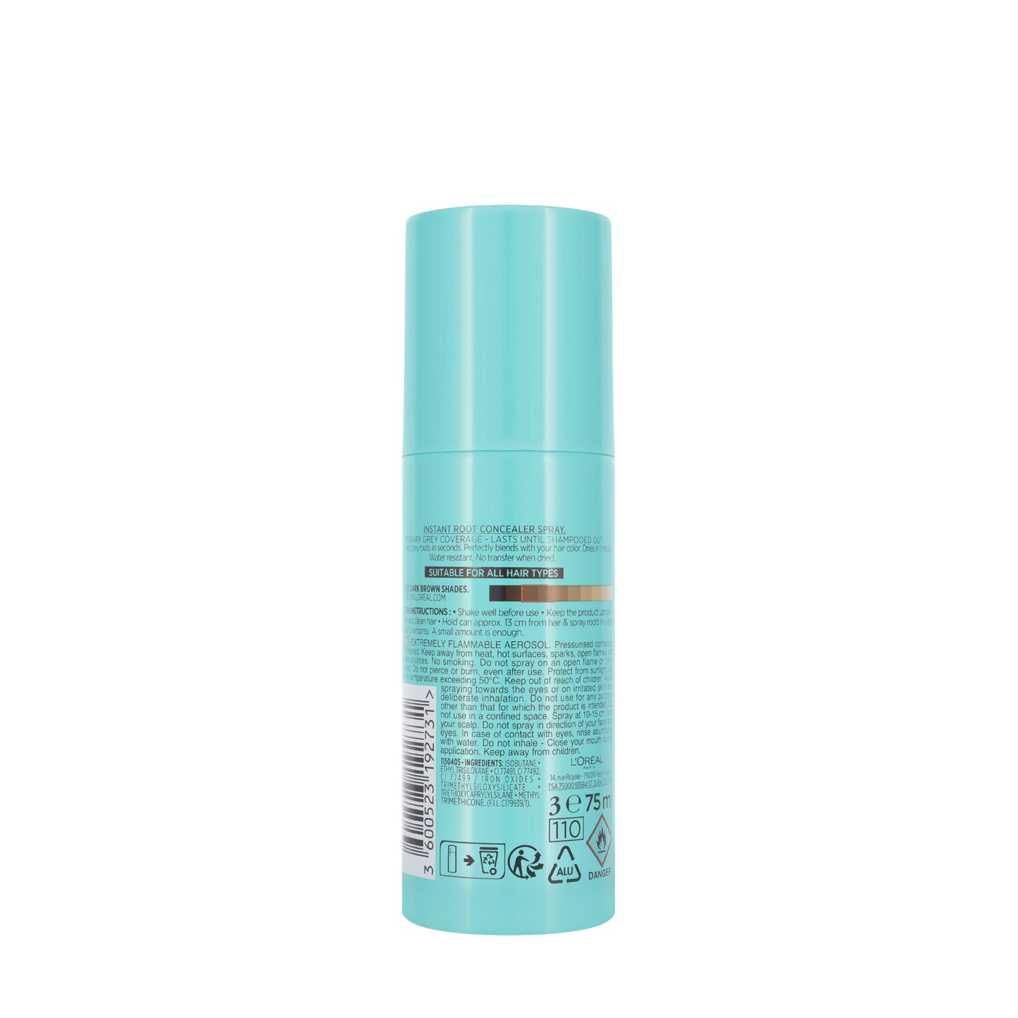 Loreal Magic Retouch Root Spray[Dark  Brown] 75 Ml