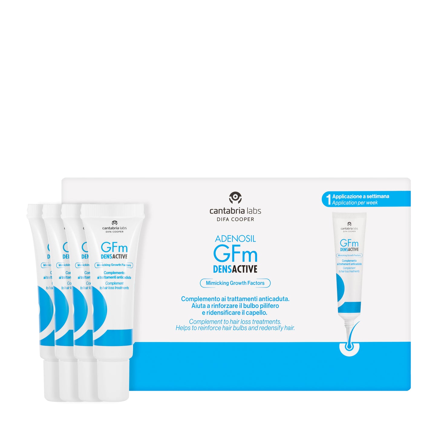 Adenosil Gfm Densactive Growth Ampoule 4X12.5Ml