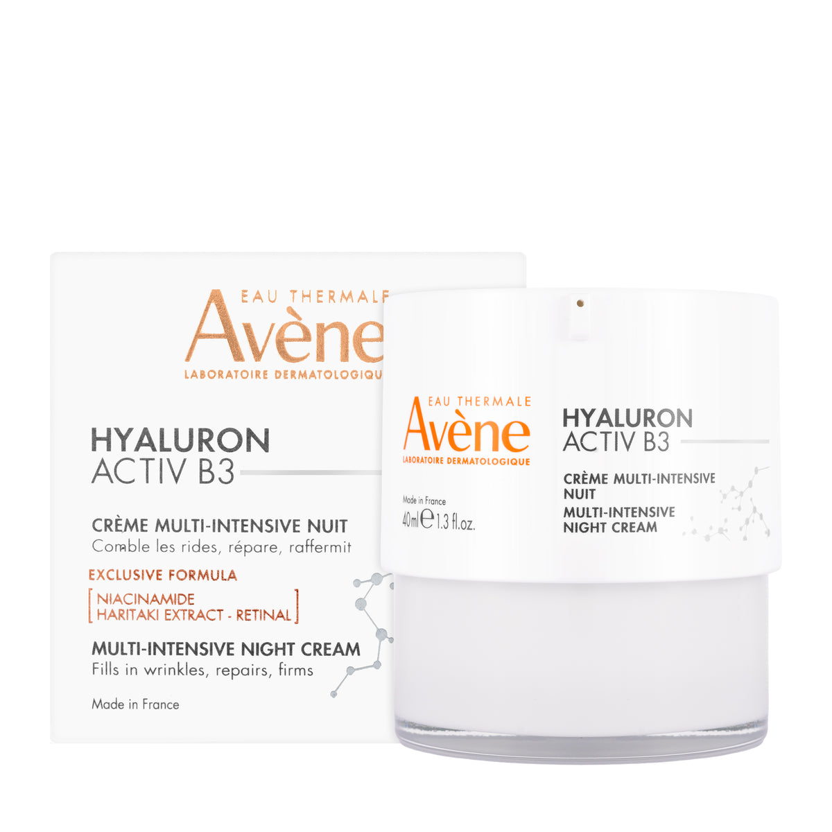 Avène Hyaluron Activ Multi Intensive Night Cream 40Ml