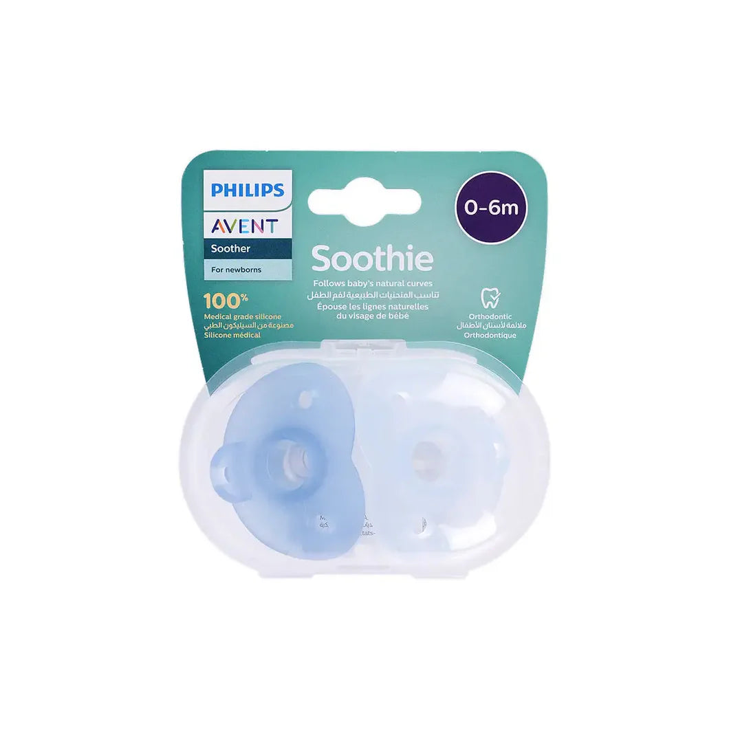 Avent [537] S Soothie Pink 0-6M 2 Piece [Pa247]