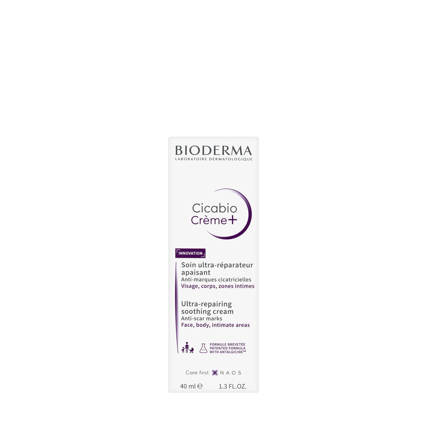 Bioderma Cicabio Crème+ (Ultra-Repairing Soothing Cream Anti-Scar Marks) 40 Ml
