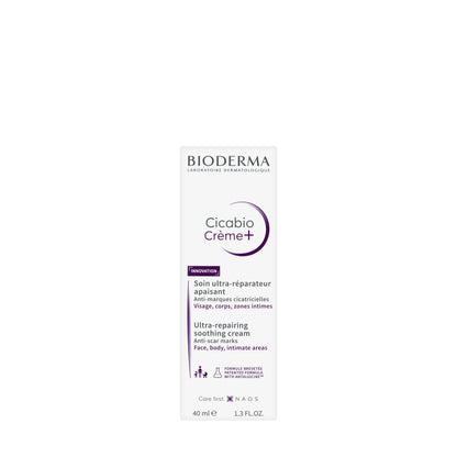 Bioderma Cicabio Crème+ (Ultra-Repairing Soothing Cream Anti-Scar Marks) 40 Ml