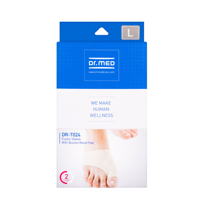 Dr Med Elastic Sleeve With Bunion Relief Pad [Large] T024