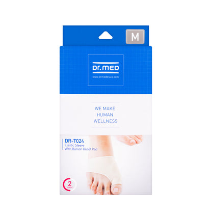 Dr Med Elastic Sleeve With Bunion Relief Pad [Medium] T024