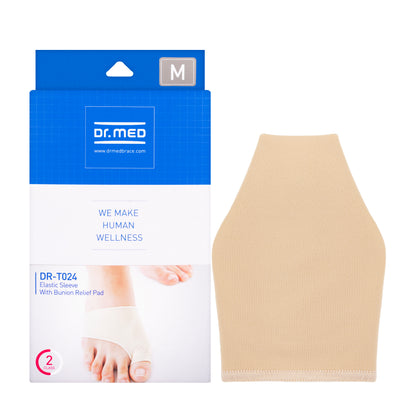 Dr Med Elastic Sleeve With Bunion Relief Pad [Medium] T024
