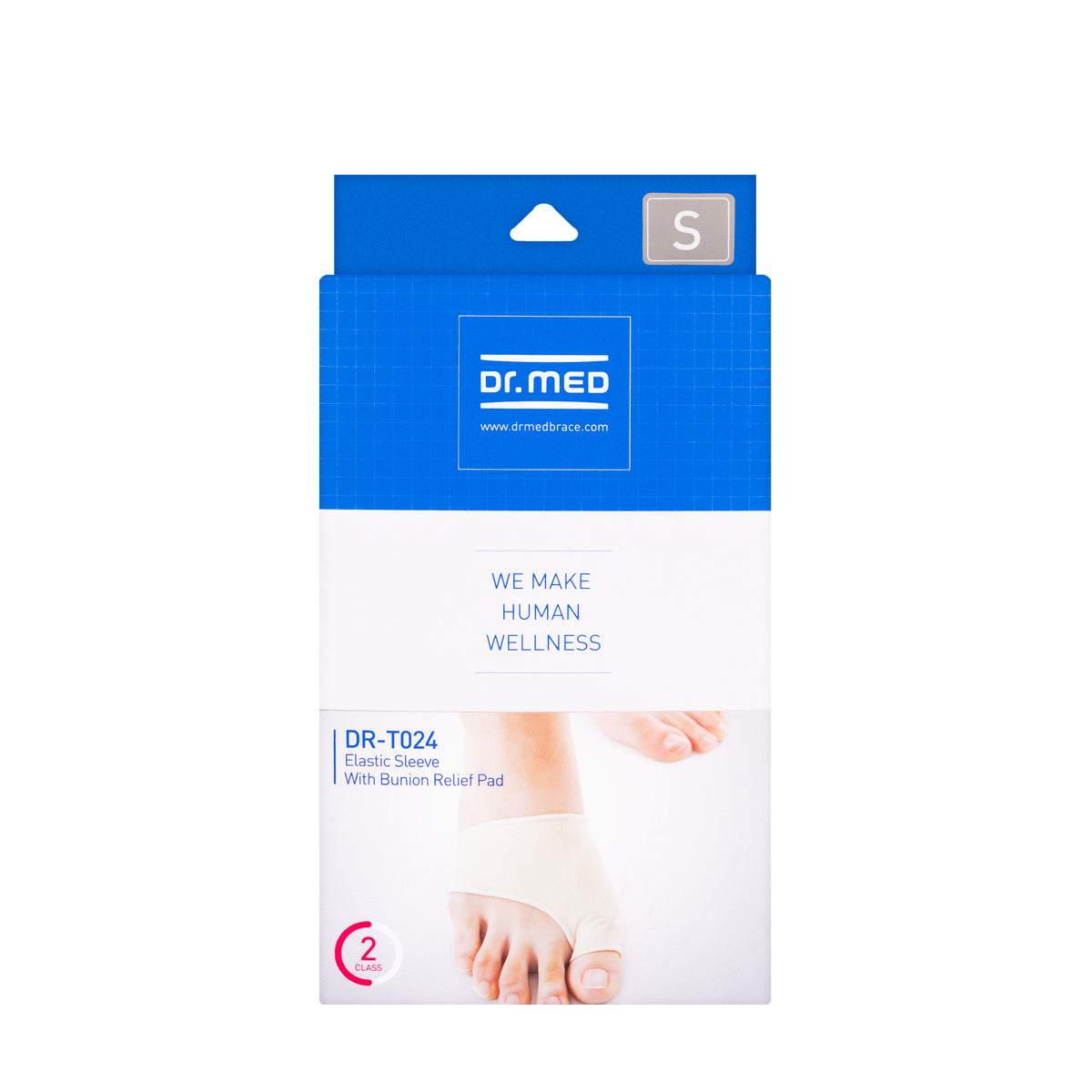 Dr Med Elastic Sleeve With Bunion Relief Pad [Small] T024