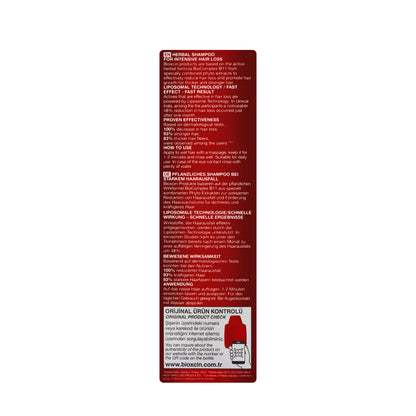 Bioxcin DermaGen Forte Herbal Shampoo for Intensive Hair Loss 300 Ml