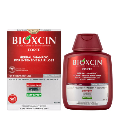 Bioxcin DermaGen Forte Herbal Shampoo for Intensive Hair Loss 300 Ml
