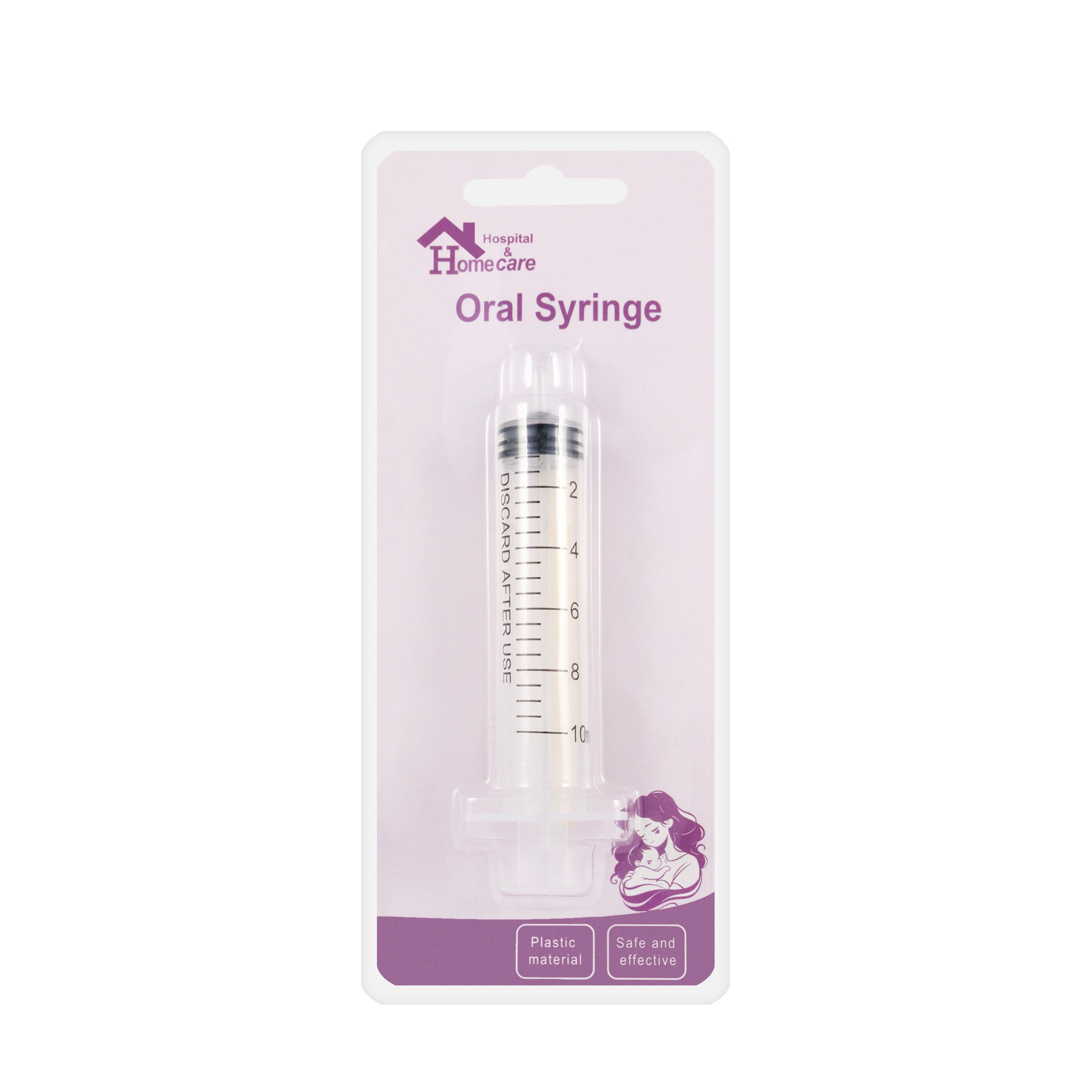 Homecare Oral Syringe 10Ml