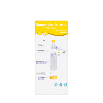 Spacer for Aerosol Child Inhaler Chamber