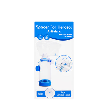 Spacer for Aerosol Adult Inhaler Chamber
