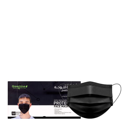 Mask 50 Pieces Black Bio Pharm