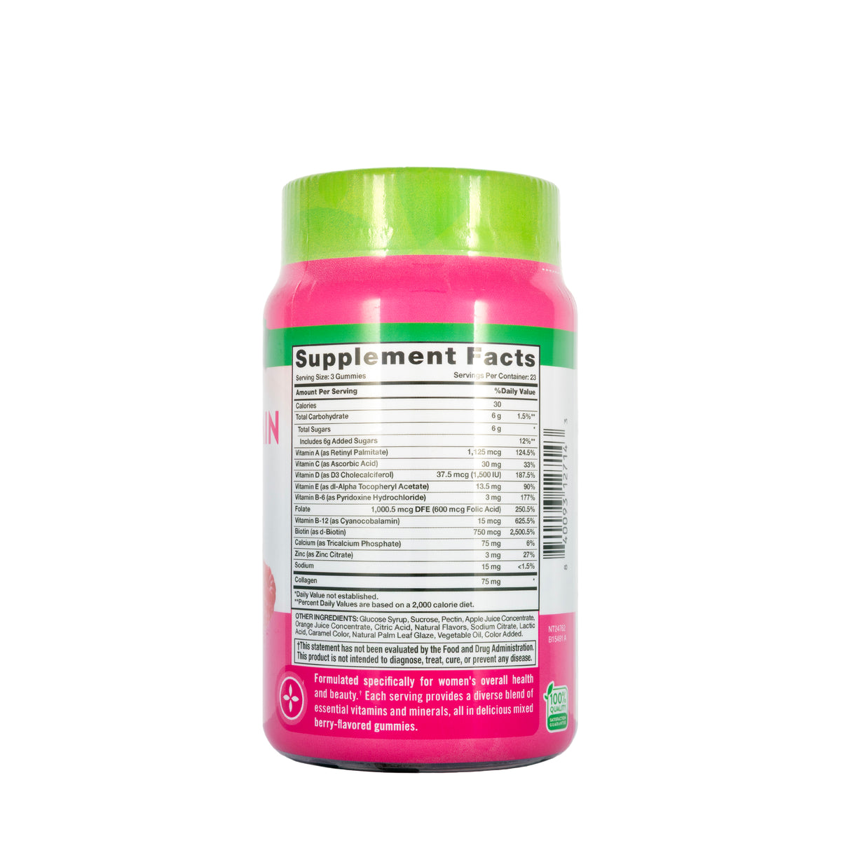Nature’s Truth Women's multivitamin + Collagen 70 Gummies