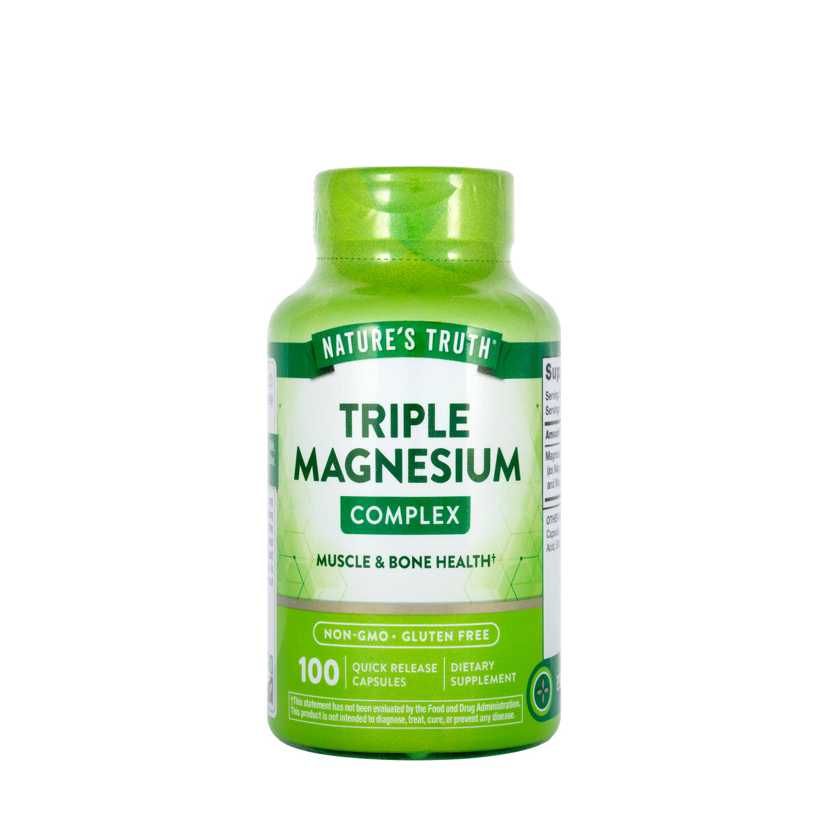 Nature’s Truth Triple Magnesium Complex 100 Capsules