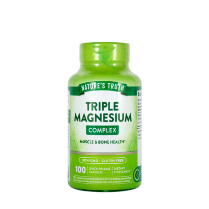Nature’s Truth Triple Magnesium Complex 100 Capsules