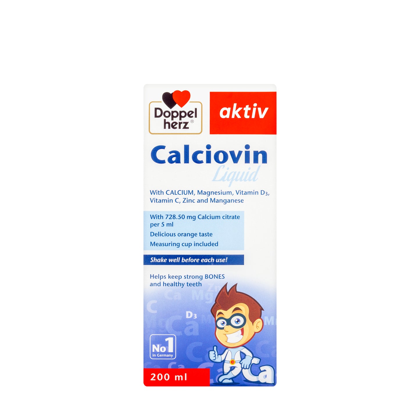 Doppelherz Aktiv Calciovin Liquid  200Ml
