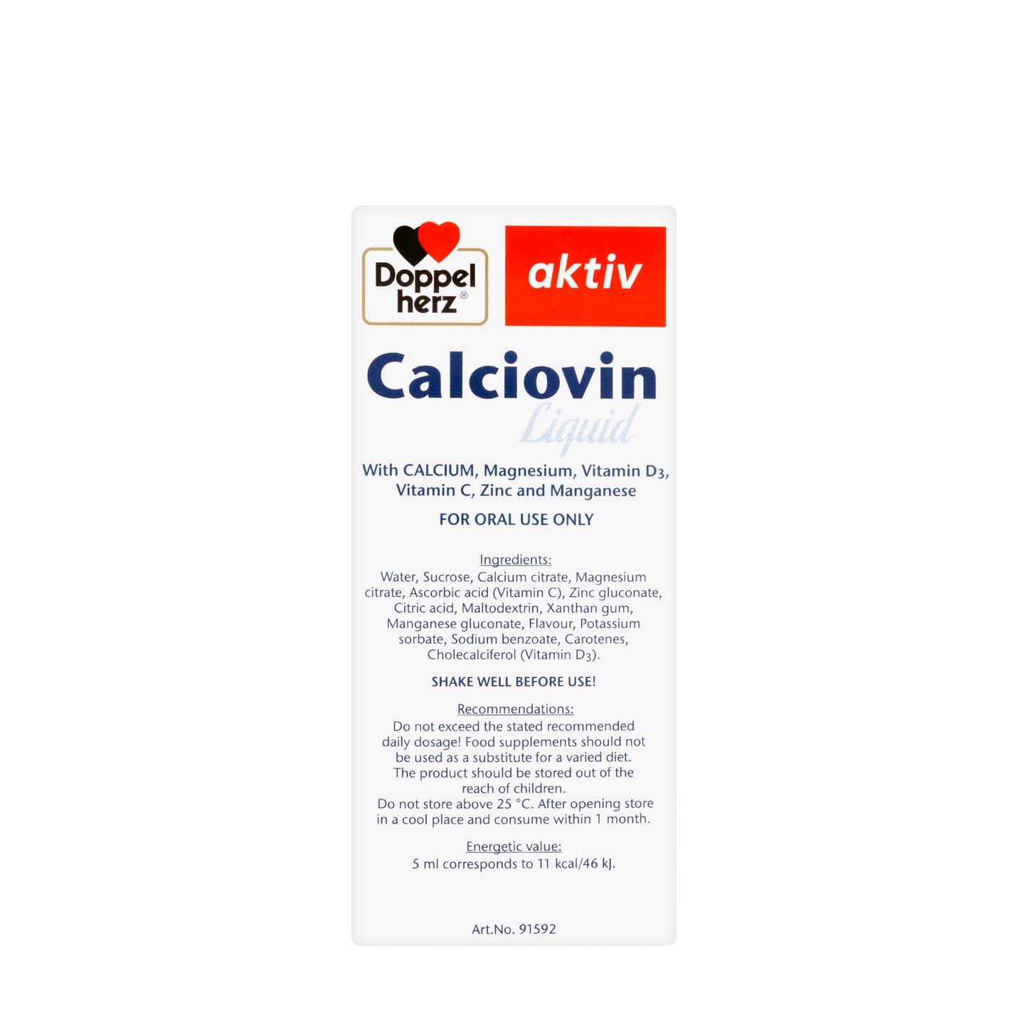 Doppelherz Aktiv Calciovin Liquid  200Ml