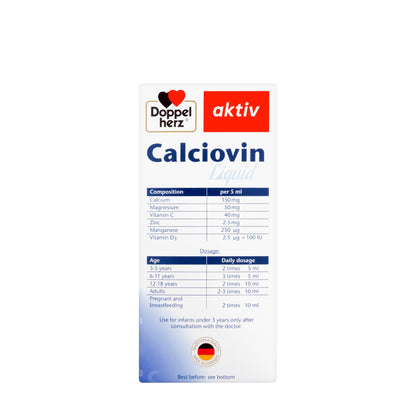 Doppelherz Aktiv Calciovin Liquid  200Ml