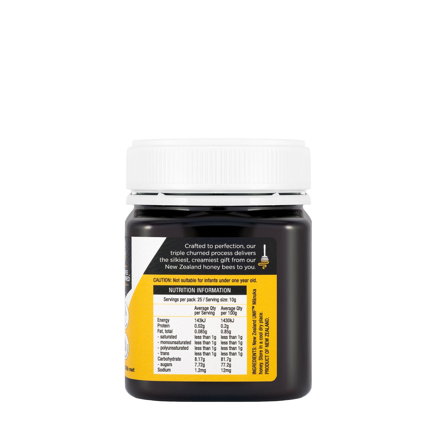 1839 Triple Churned Manuka Honey UMF 5+ MGO 80+ 250g