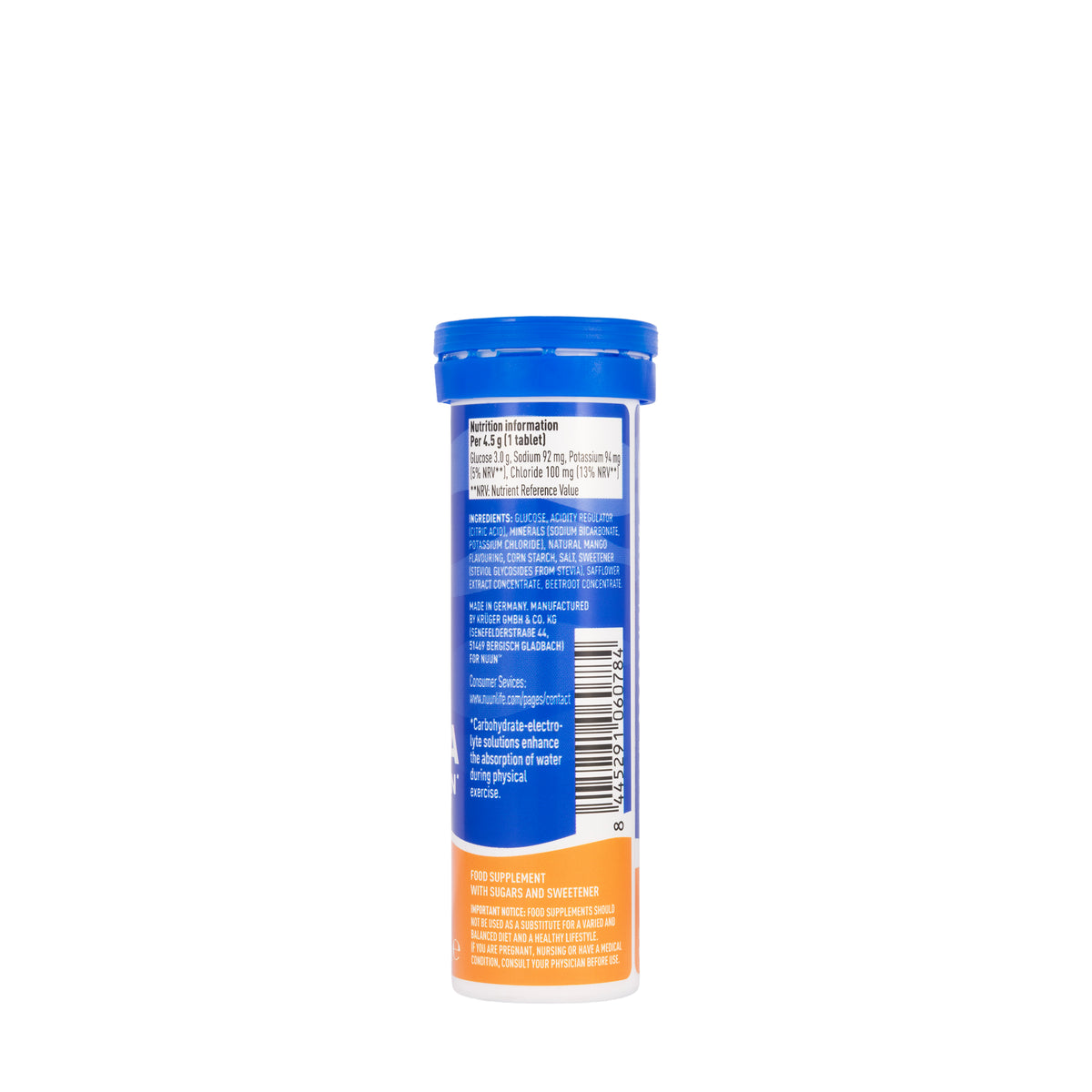 Nuun Ultra Hydration Mango 10 Effervescent Tablets