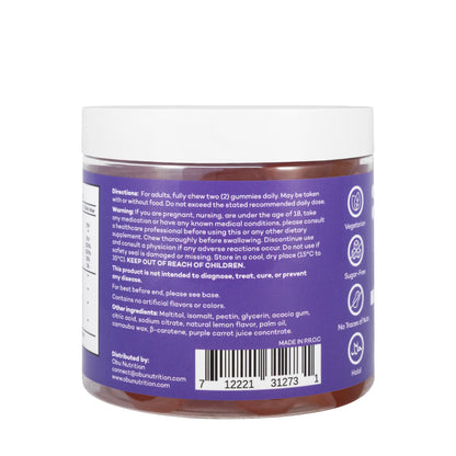 OBU Immunity Gummies Lemon Flavor 60 Gummies