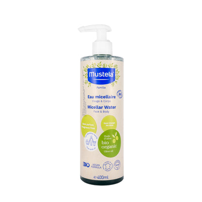 Mustela Organic Micellar Water 400 Ml