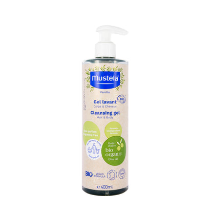 Mustela Organic Cleansing Gel 400 Ml