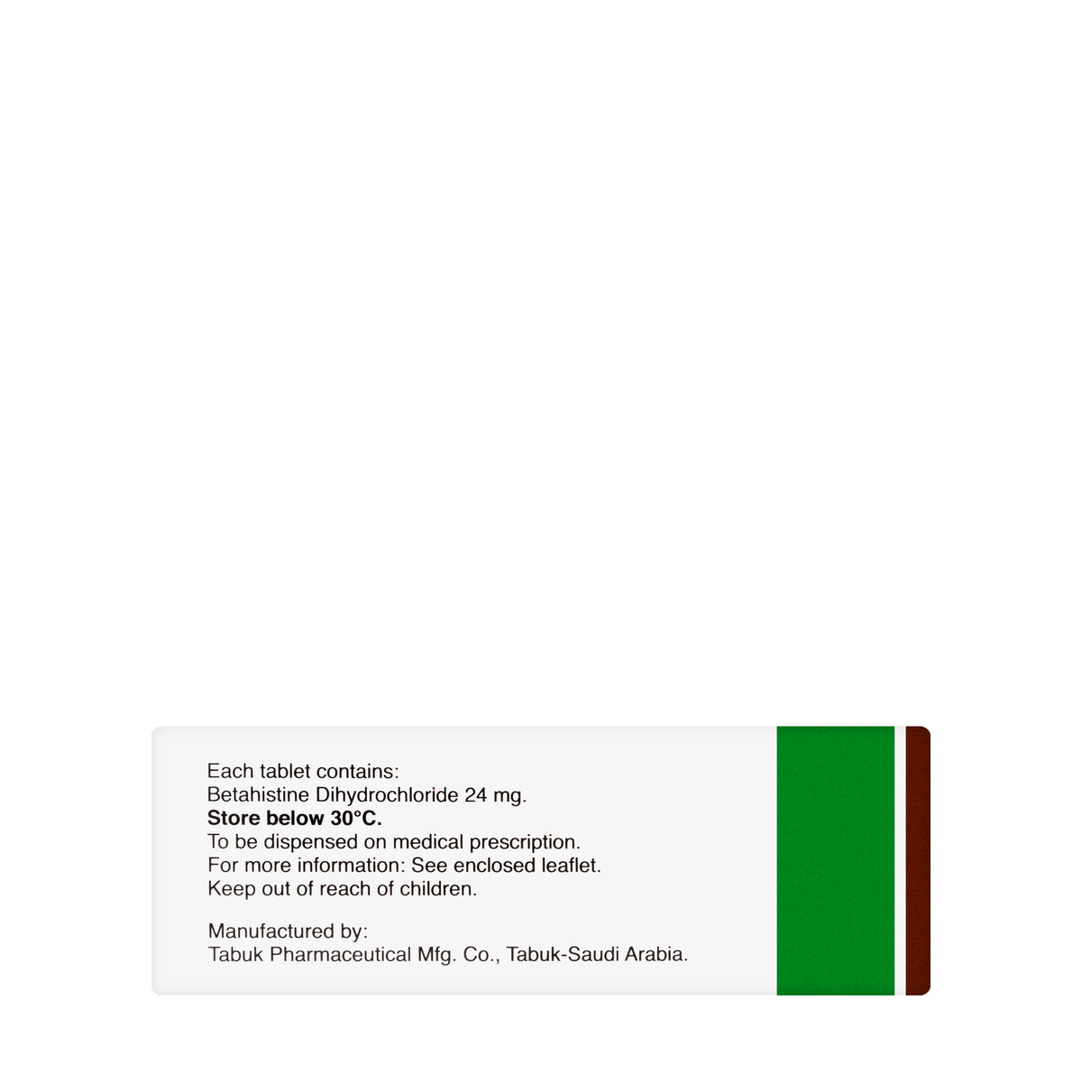 Lavistina 24Mg 50 Tablets