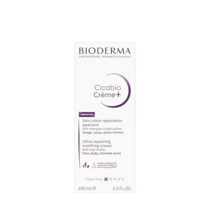 Bioderma Cicabio Crème+ (Ultra-Repairing Soothing Cream Anti-Scar) 100 Ml