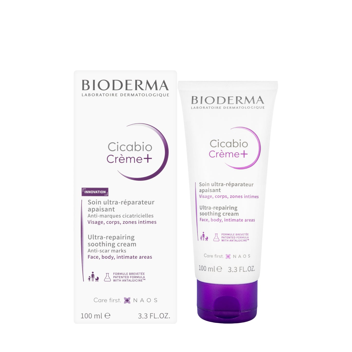 Bioderma Cicabio Crème+ (Ultra-Repairing Soothing Cream Anti-Scar) 100 Ml