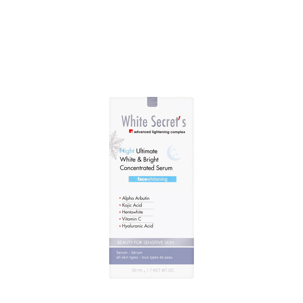 White Secrets Night Ultimate White & Bright Serum 50ml