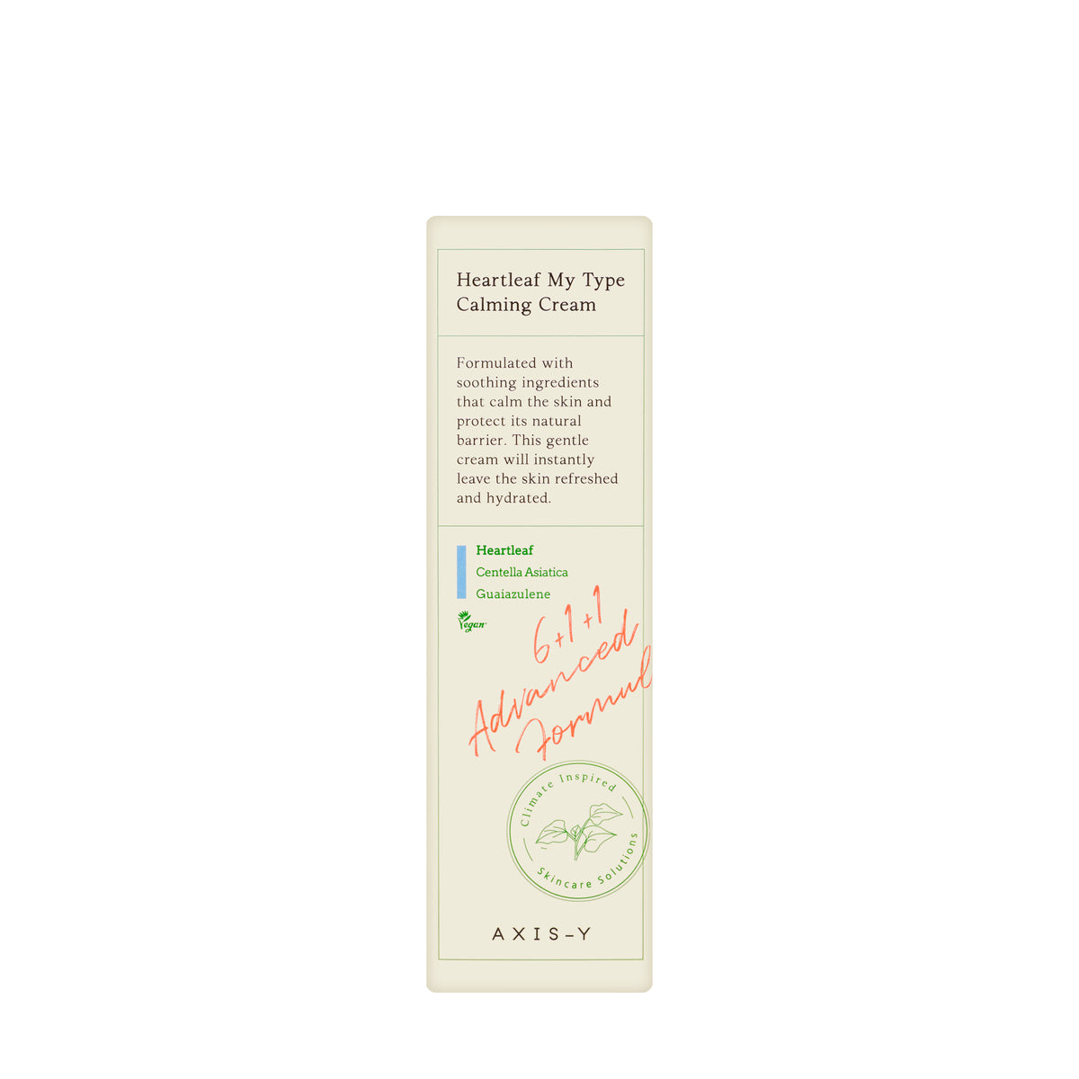 Axis-Y Heartleaf My Type Calming Cream 60 ml
