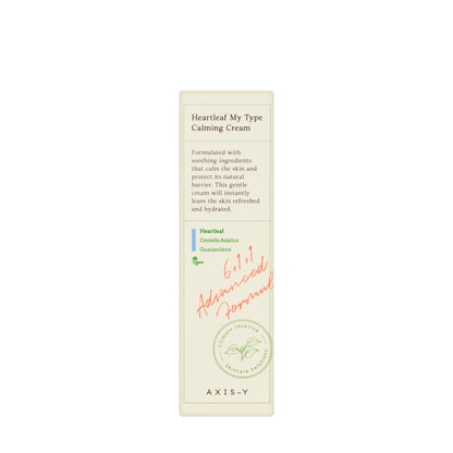 Axis-Y Heartleaf My Type Calming Cream 60 ml