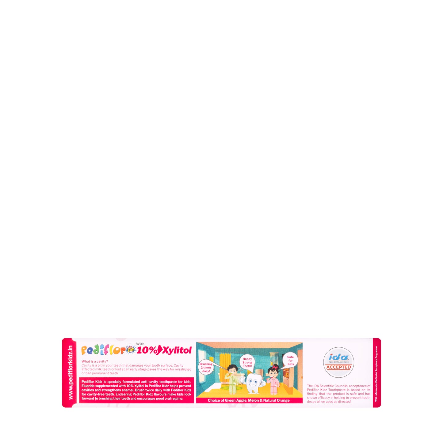Pediflor Bubble Gum Tooth Paste 70 gm