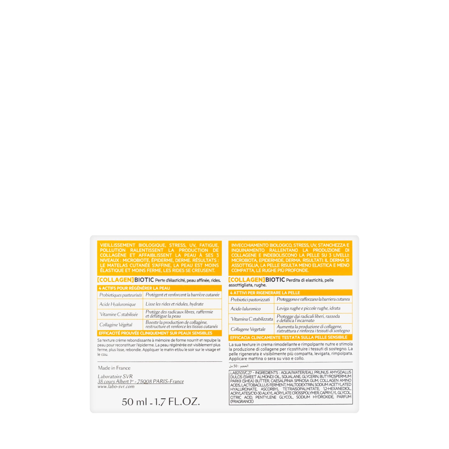 SVR Collagen Biotic Cream 50 ml