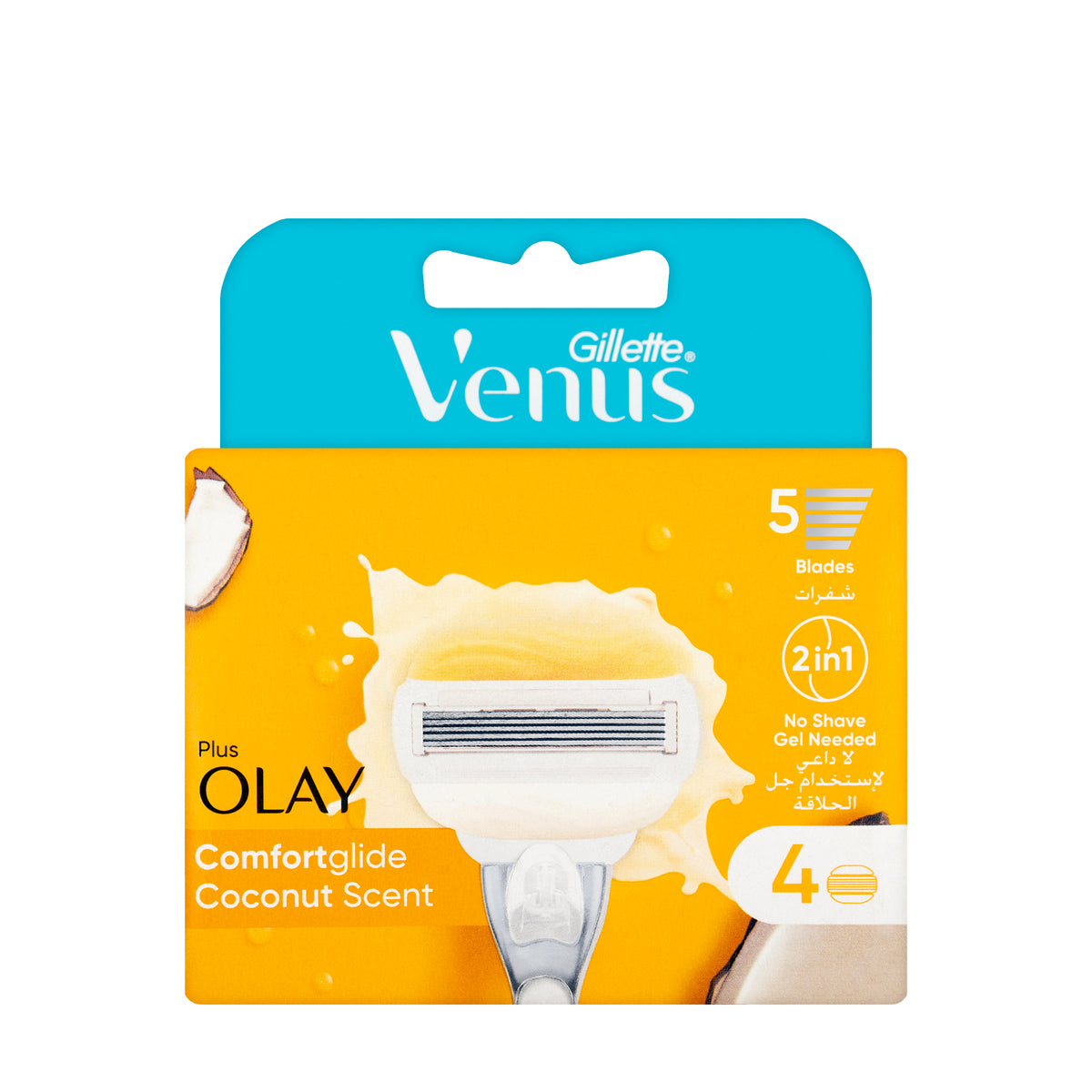 Gilt Venus Comfortglide Coconut+Olay 4 Blades